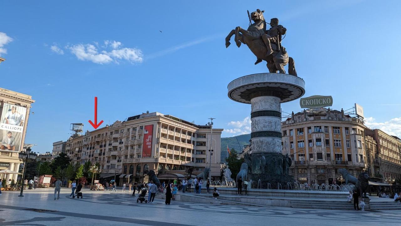 Main Square Apartment - Skopje Exteriör bild