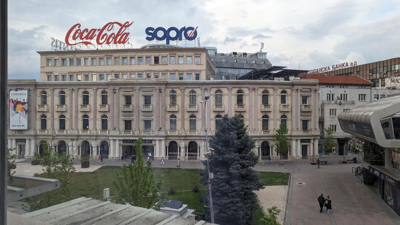 Main Square Apartment - Skopje Exteriör bild